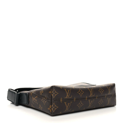 Louis Vuitton Monogram Macassar Magnetic Messenger 4 of 12