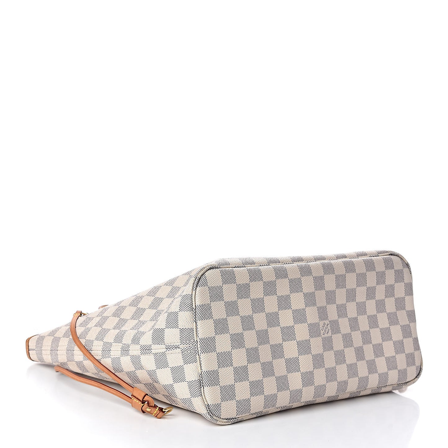 Damier Azur Neo Neverfull MM Rose Ballerine
