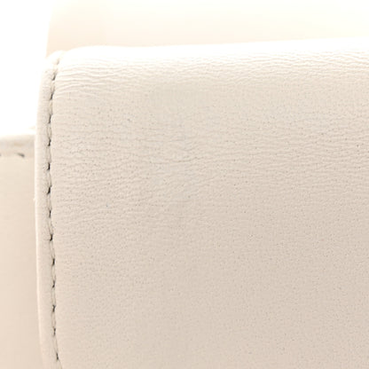 Chanel Lambskin A Real Catch Flap Bag White 18 of 32