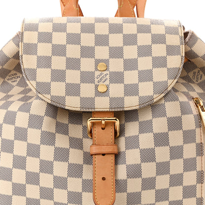 Louis Vuitton Damier Azur Sperone Backpack 7 of 12
