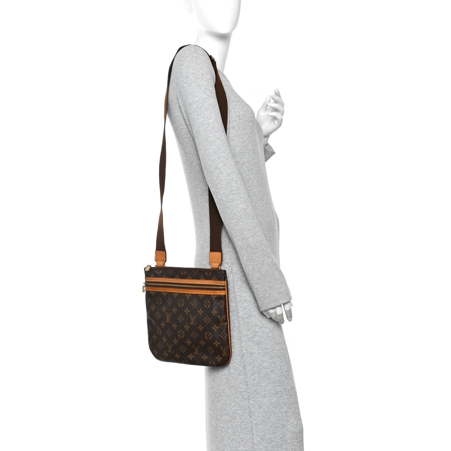 Louis Vuitton Monogram Bosphore Pochette 2 of 14