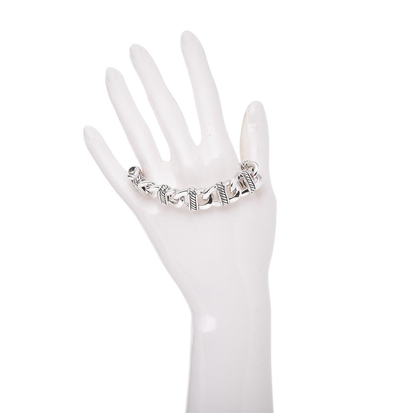 Sterling Silver 14mm Madison Cable Link Bracelet