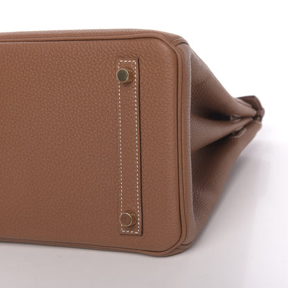 Hermes Togo Birkin 30 Gold 10 of 11