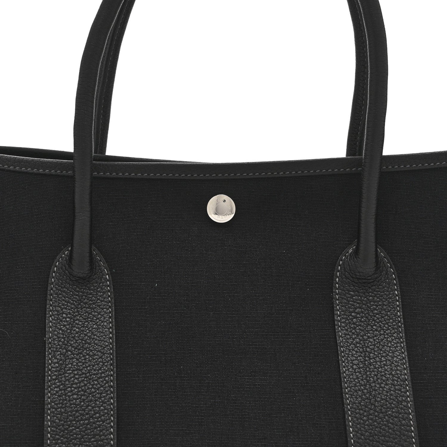 Hermes Toile Negonda Garden Party Tote 36 MM Black 7 of 9