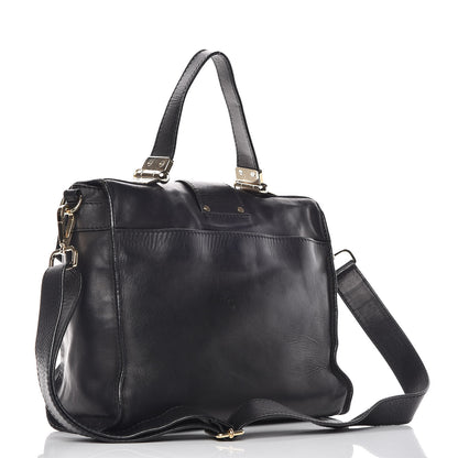Jimmy Choo Calfskin Pauline Messenger Bag Black 3 of 24