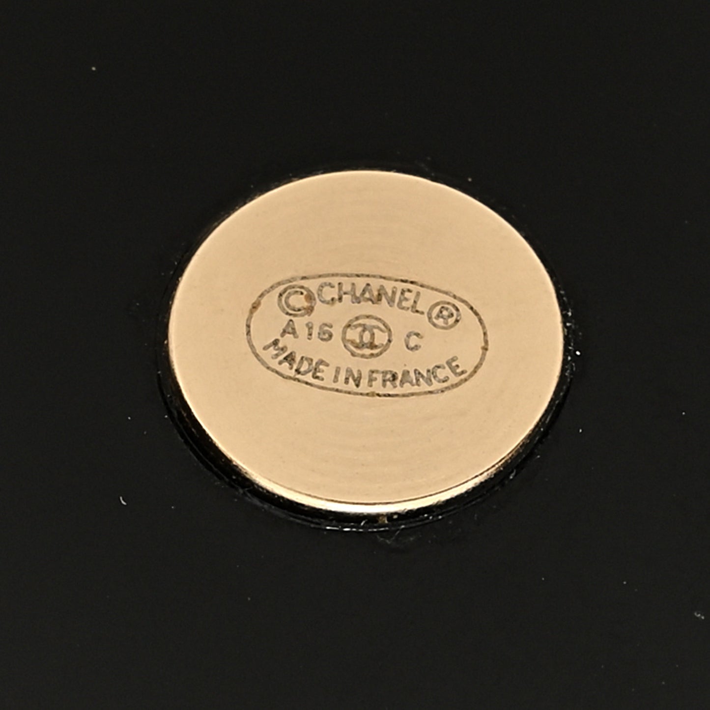 Resin Crystal Baguette CC Cuff Black