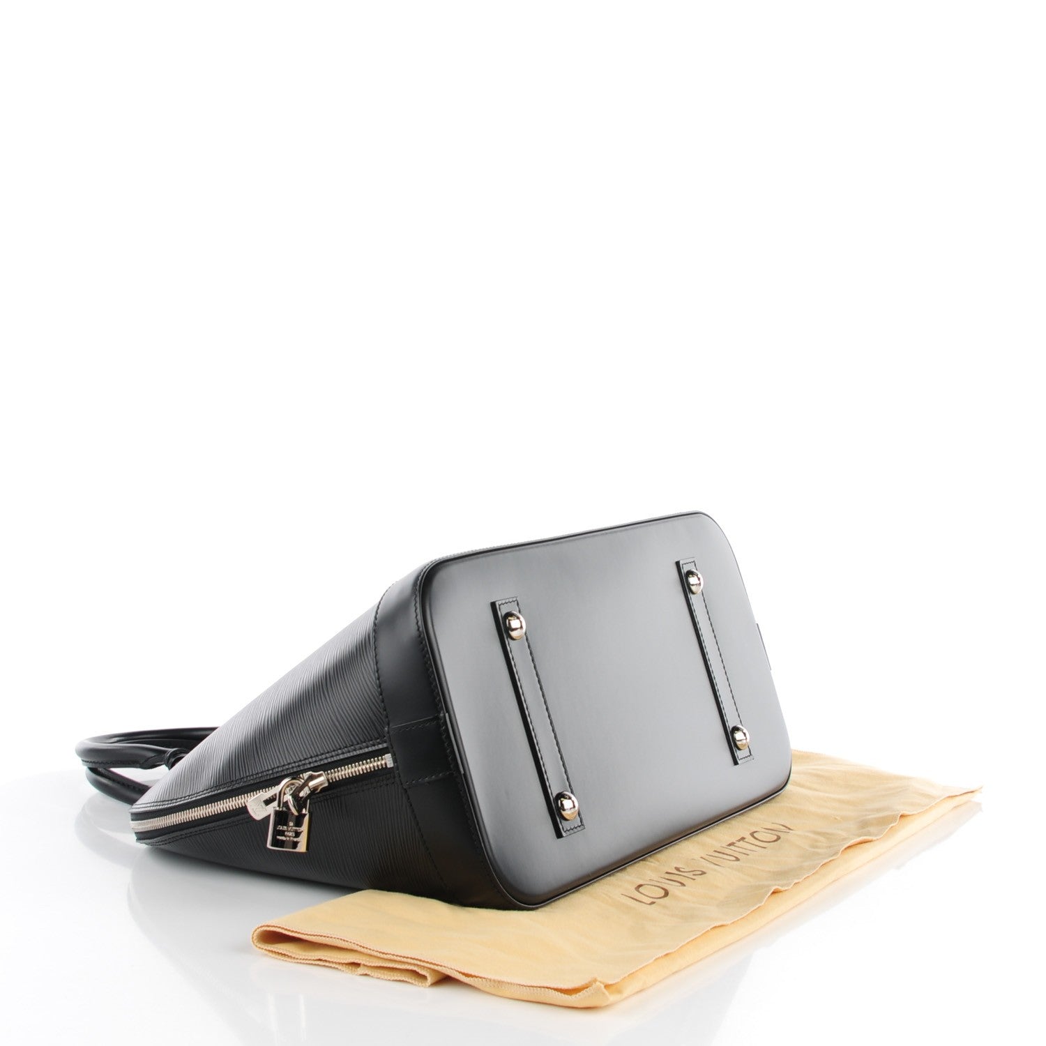 Louis Vuitton Epi Alma GM Black 4 of 7