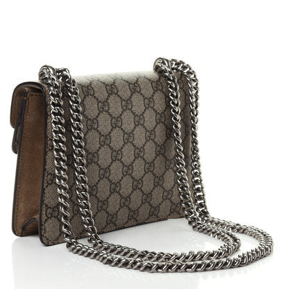Gucci GG Supreme Monogram Mini Dionysus Shoulder Bag Taupe 2 of 4