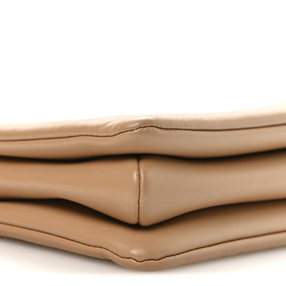 Louis Vuitton Lambskin Embossed Monogram Coussin PM Camel 8 of 10
