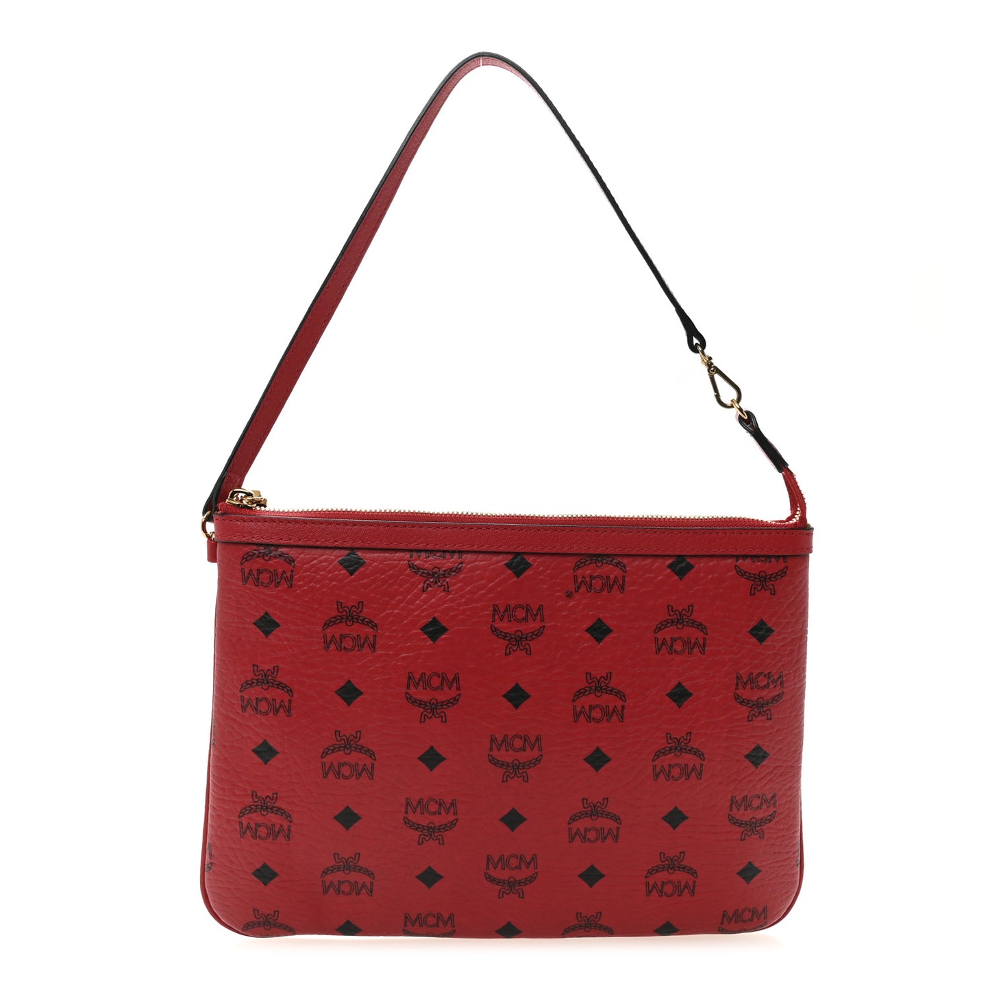 Visetos Liz Shopper Tote Pouch Ruby Red