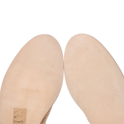 Chanel Lambskin Grosgrain CC Espadrilles 39 Black 13 of 14
