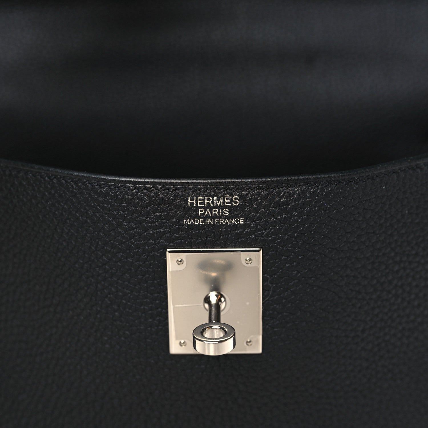 Hermes Togo Kelly Retourne 32 Black 6 of 10