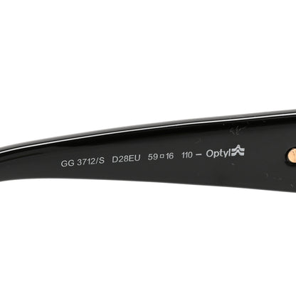 Gucci Horsebit Sunglasses 3712/S Black 5 of 7