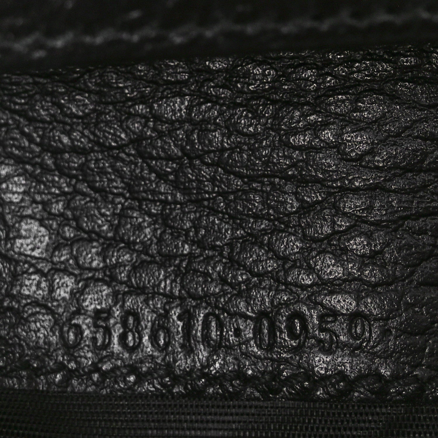 Gucci Dollar Calfskin GG Supreme Monogram GG Marmont Card Case Black Beige Ebony 7 of 7