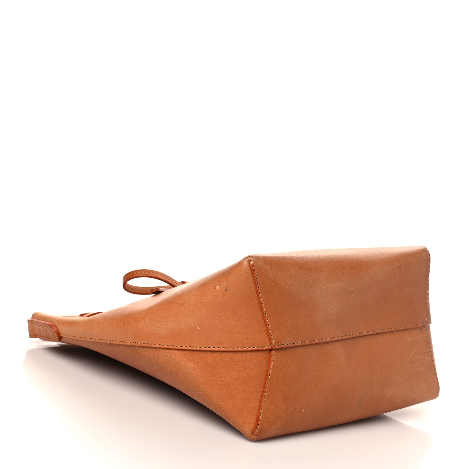 Mansur Gavriel Vegetable Tanned Calfskin Mini Bucket Bag Camello Orange 3 of 11