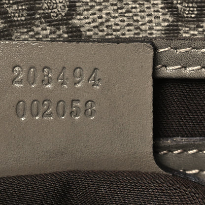 Gucci GG Plus Monogram Medium Joy Shoulder Bag Grey 7 of 10