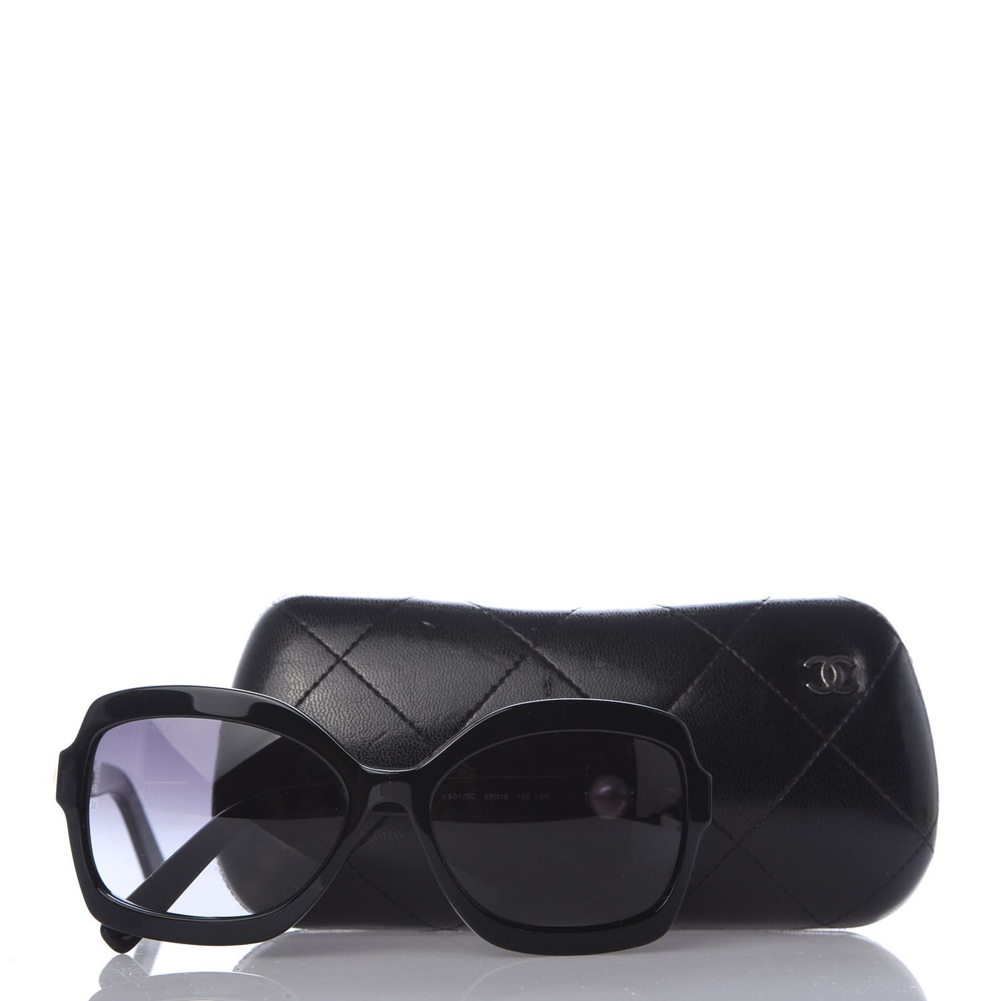 Acetate CC Pearl Sunglasses 5132-H Black