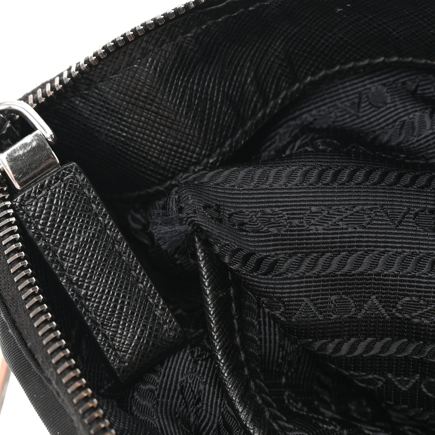 Re-Nylon Saffiano Tote Black