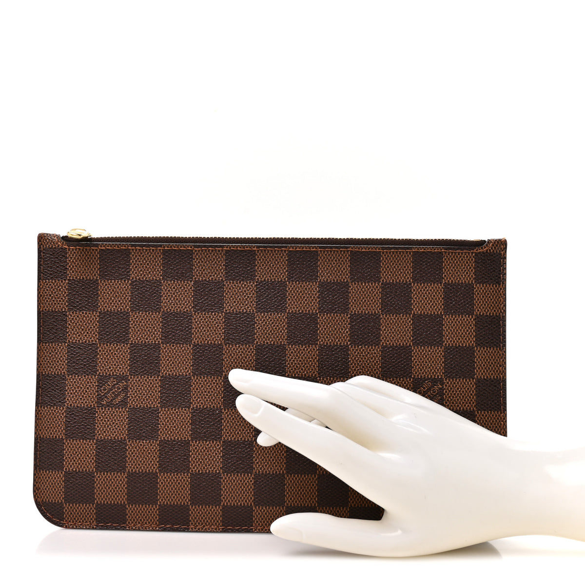 Louis Vuitton Damier Ebene Neverfull MM GM Pochette 2 of 8