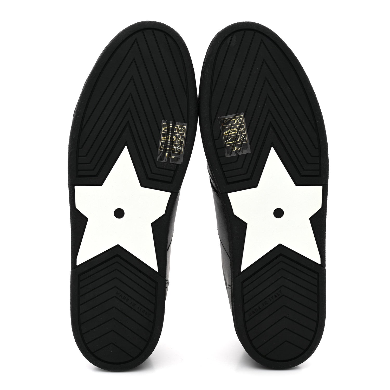 Christian Dior Calfskin Suede Logo Sneakers 40 Black 6 of 8