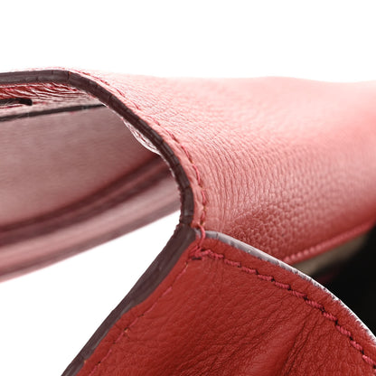 Chloe Calfskin Mini Marcie Round Crossbody Bag Red 12 of 12