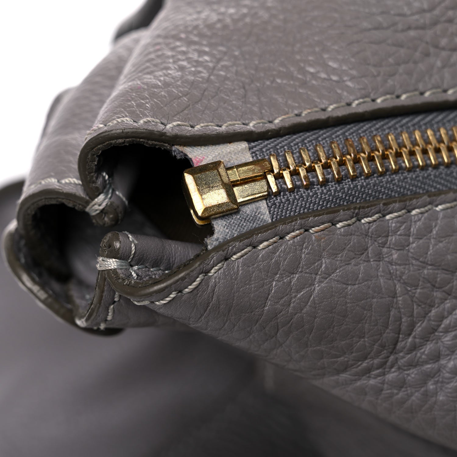 Chloe Calfskin Large Marcie Satchel Cashmere Grey 21 of 22