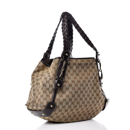 Gucci Monogram Medium Pelham Shoulder Bag Dark Brown 3 of 20