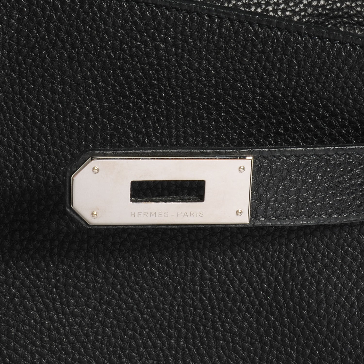 Hermes Togo Kelly 40 Black 8 of 10