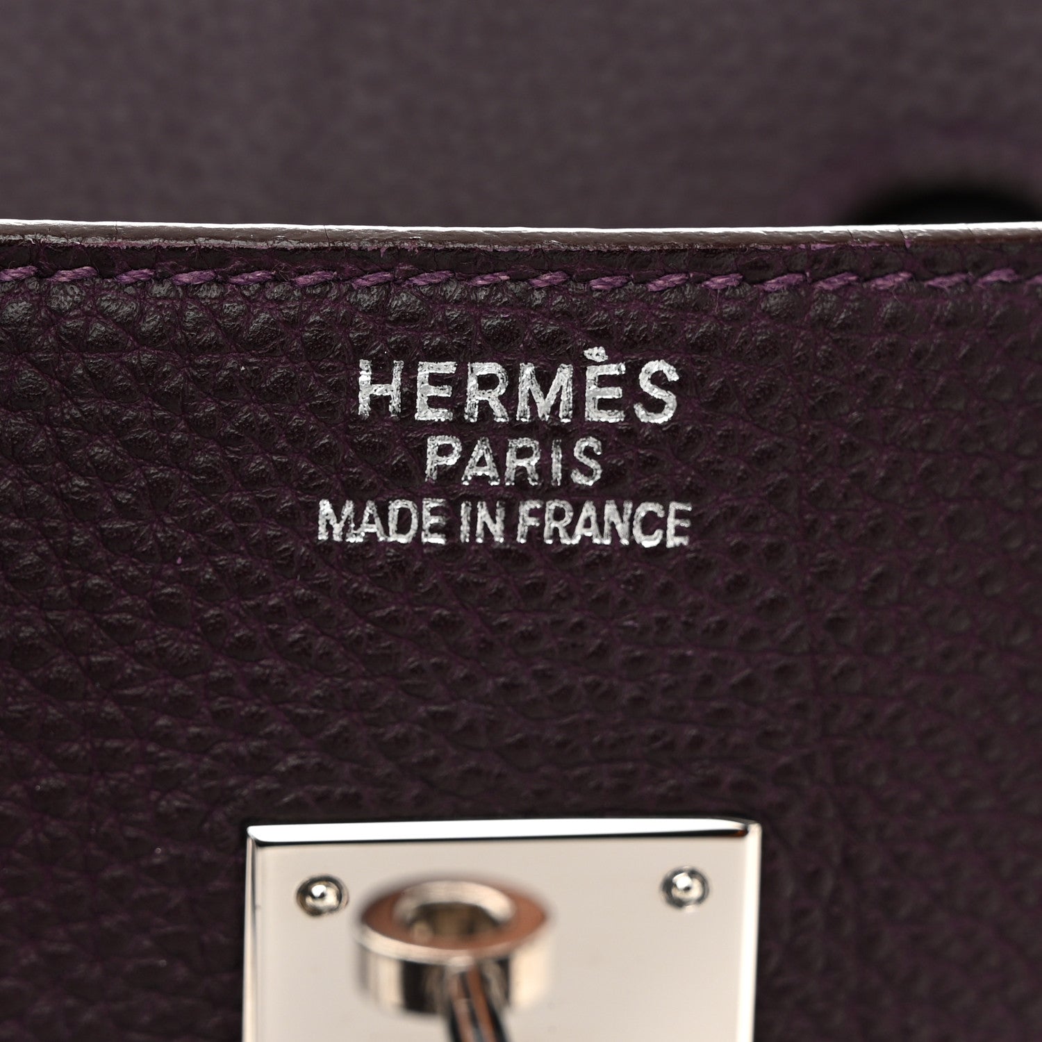 Hermes Togo Birkin 35 Raisin 6 of 21