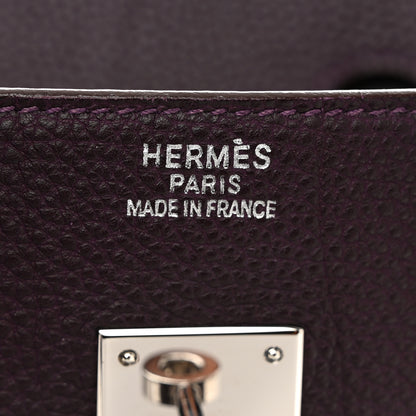 Hermes Togo Birkin 35 Raisin 6 of 21