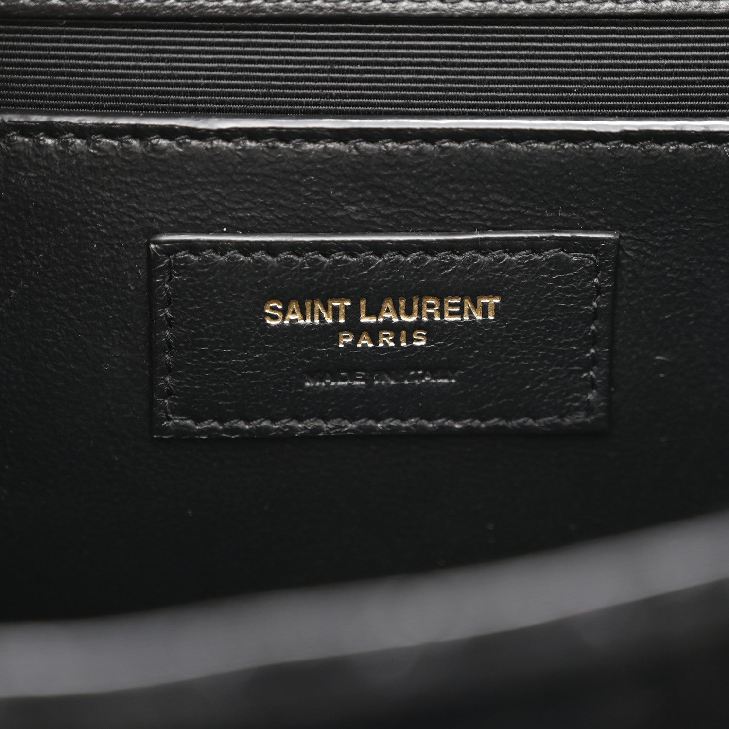 Saint Laurent Velvet Tri-Quilt Monogram Medium College Bag Black 7 of 13
