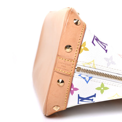 Louis Vuitton Monogram Multicolor Alma White 8 of 14
