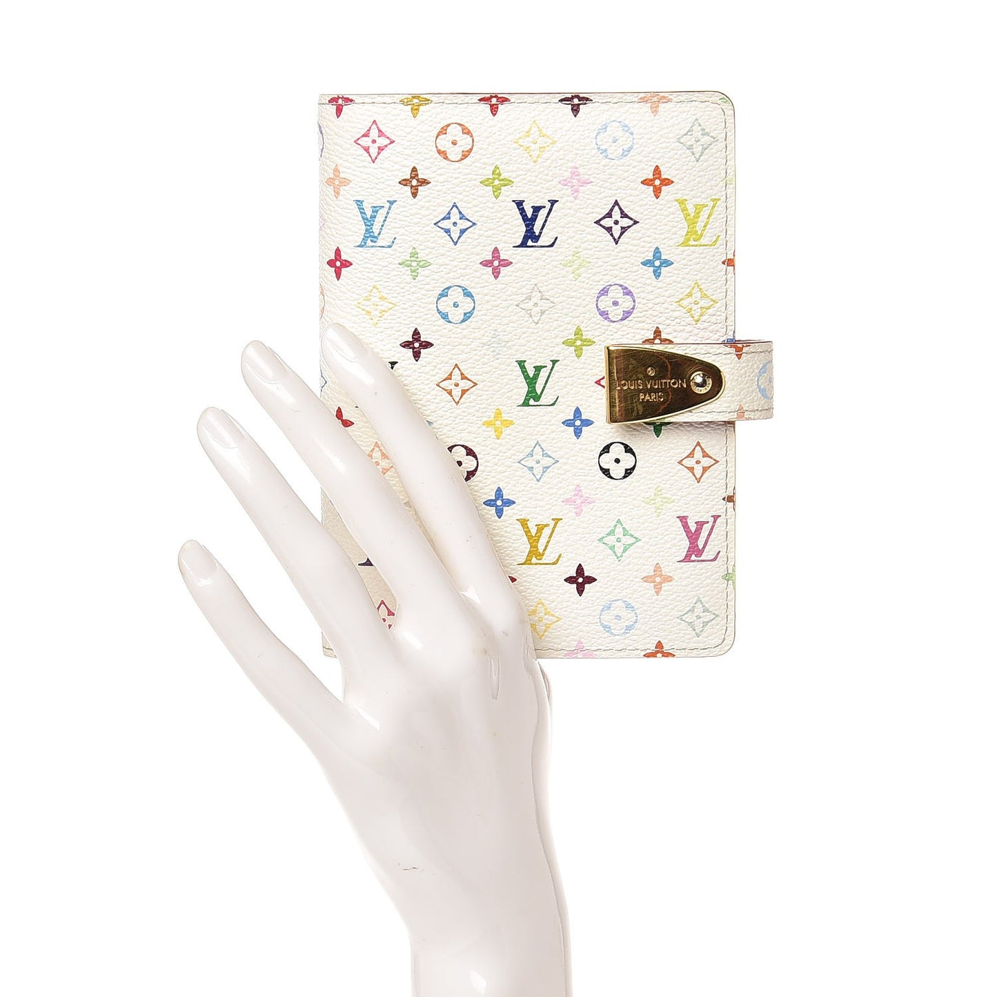 Monogram Multicolor Partenaire Small Agenda Cover PM Black