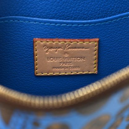 Louis Vuitton Monogram Kusama Pumpkin Dots Cosmetic Pouch Blue 7 of 7