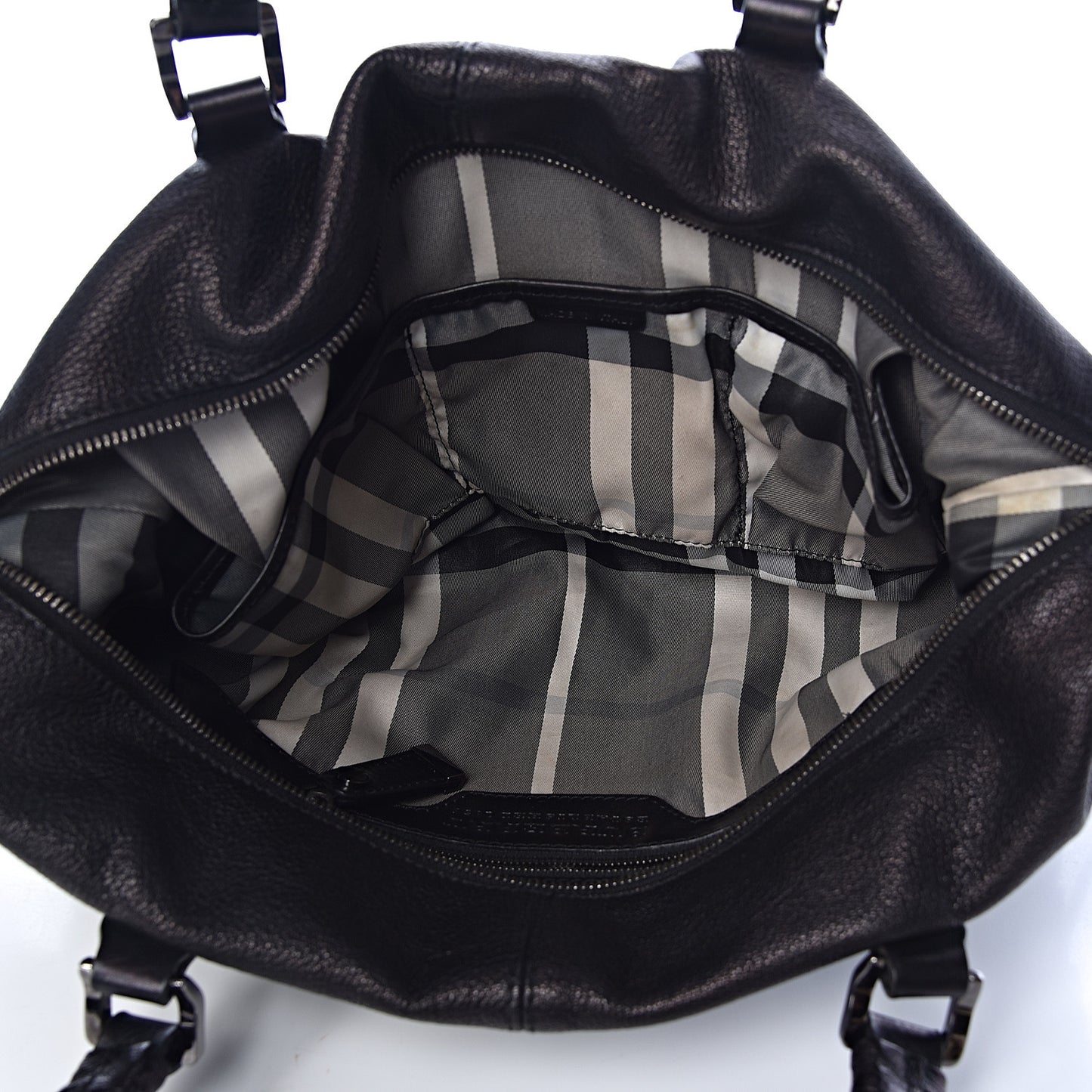 Calfskin Dallinger Satchel Black