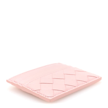 Bottega Veneta Nappa Intrecciato Card Holder Rose 4 of 9