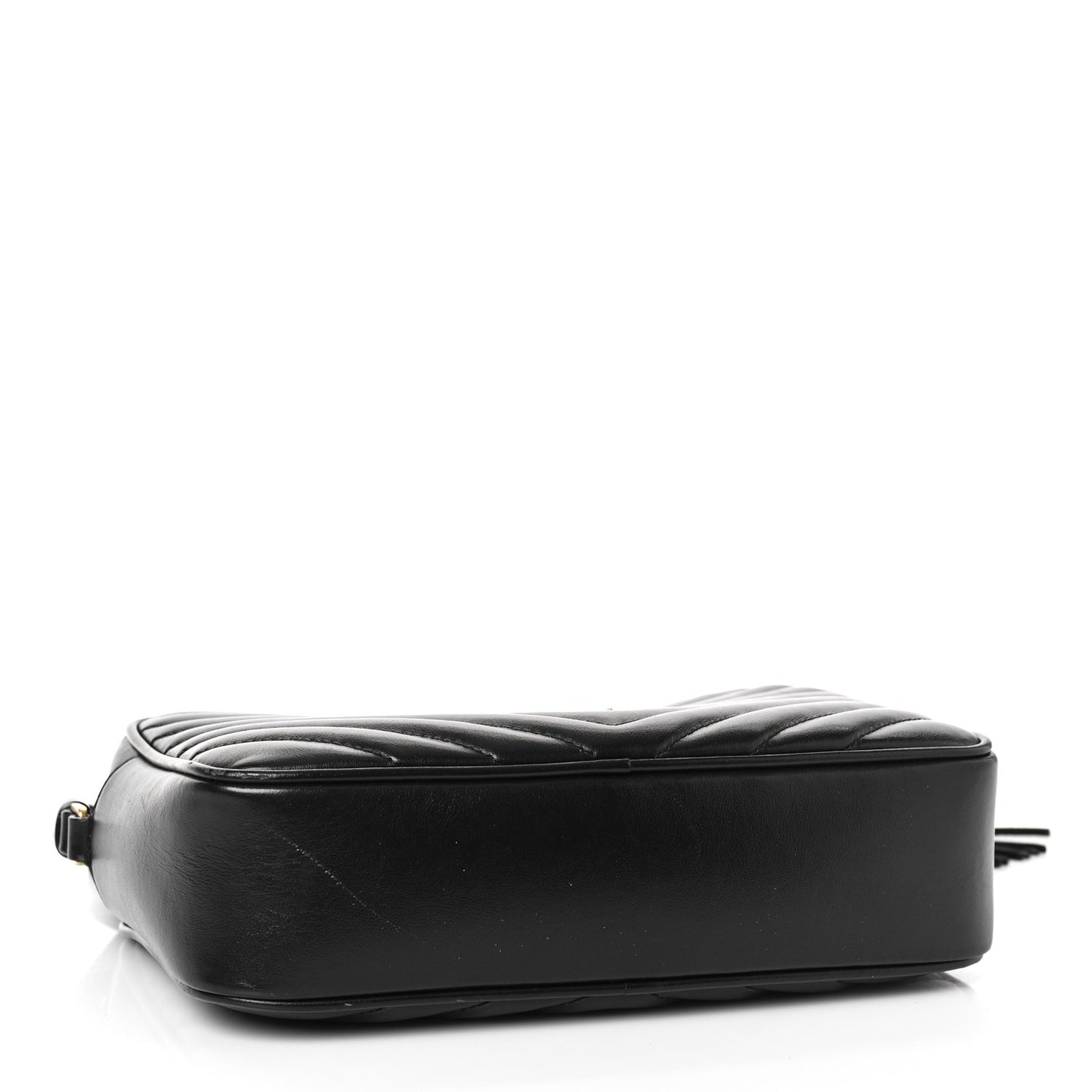 Calfskin Matelasse Monogram Lou Camera Bag Black