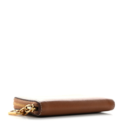 Hermes Evercolor Zipengo Chaine d'Ancre Compact Card Holder Gold 4 of 8