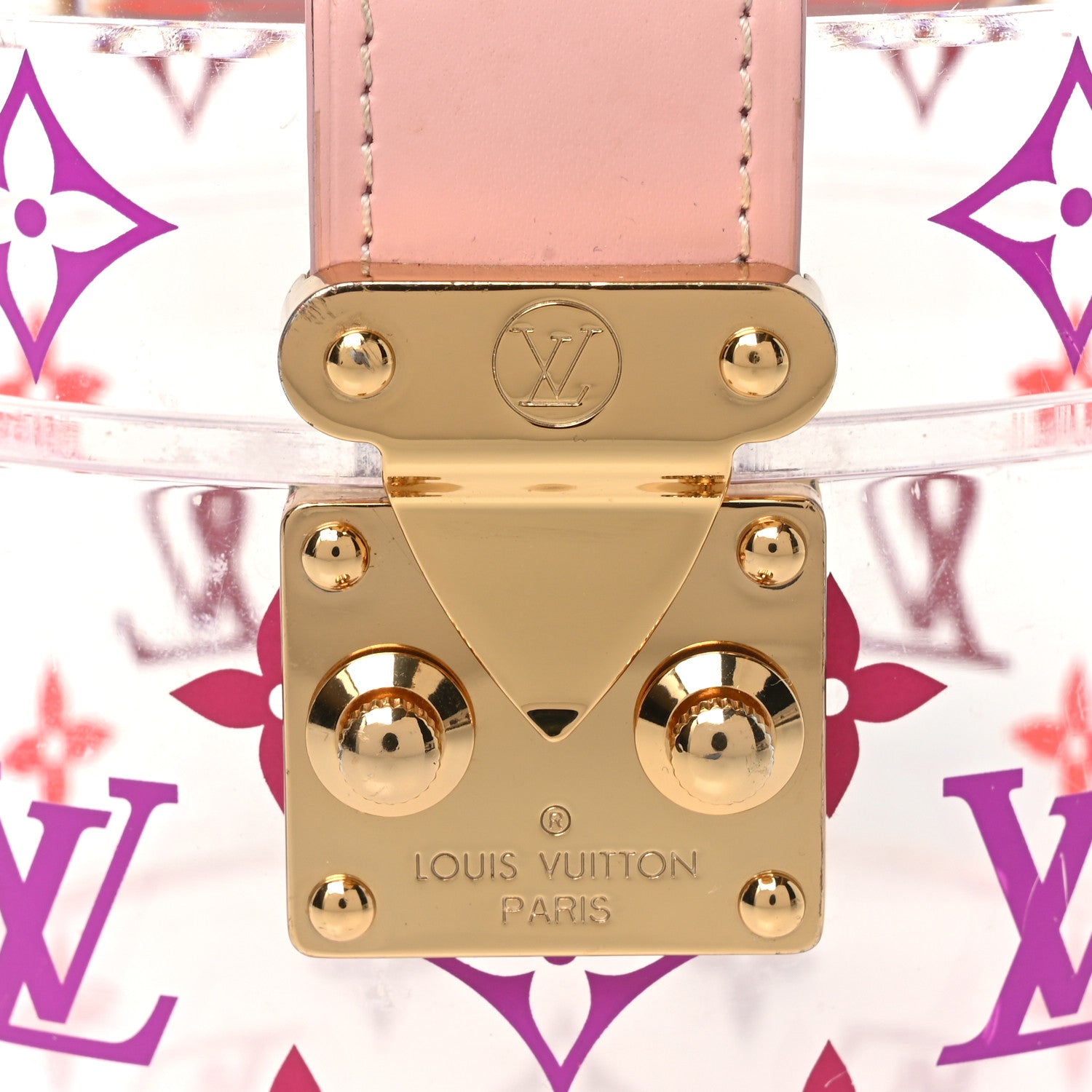 Louis Vuitton Transparent Plexiglass Box Scott Rose Ballerine 5 of 6