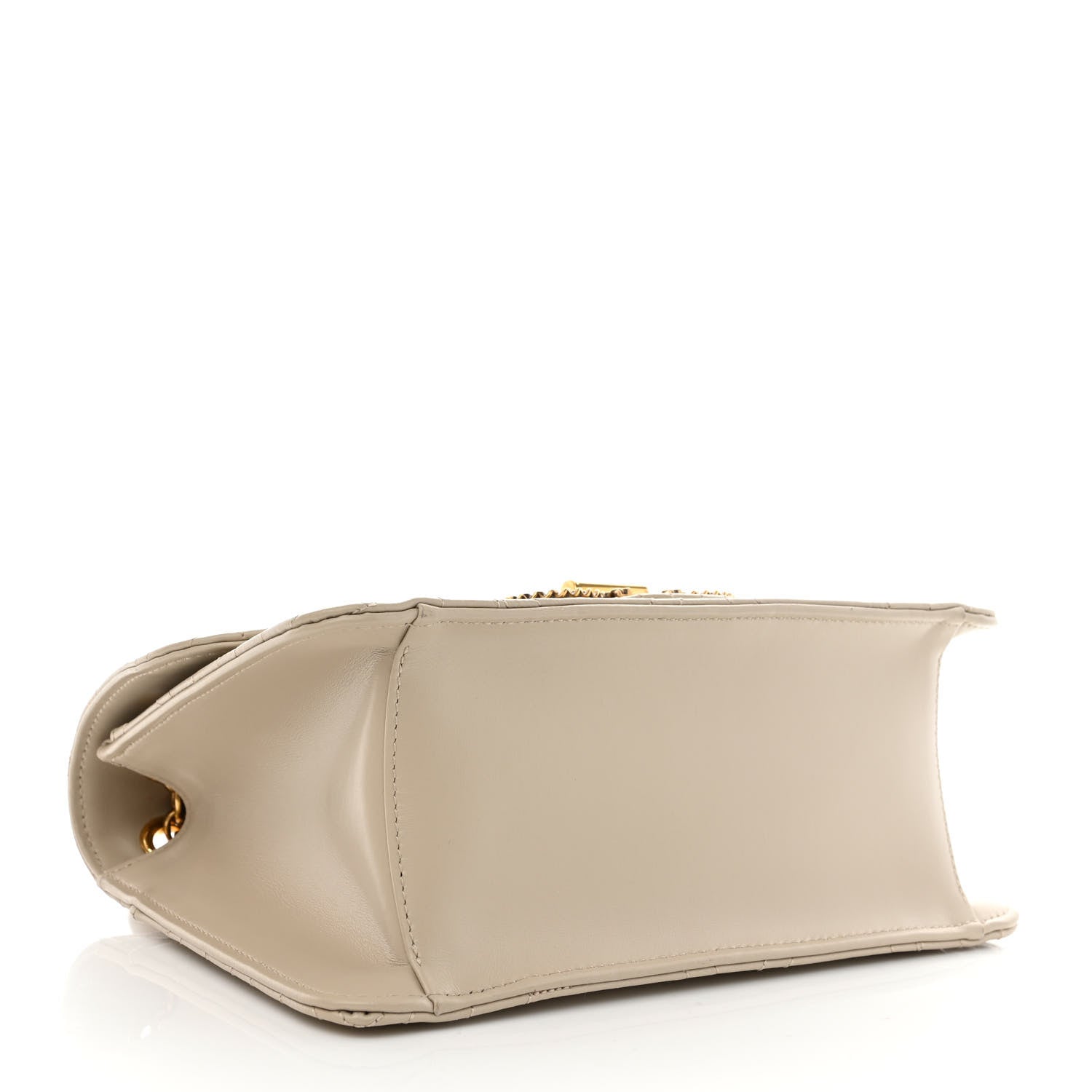 Salvatore Ferragamo Calfskin Quilted Gancini Flap Bag Peony 4 of 10