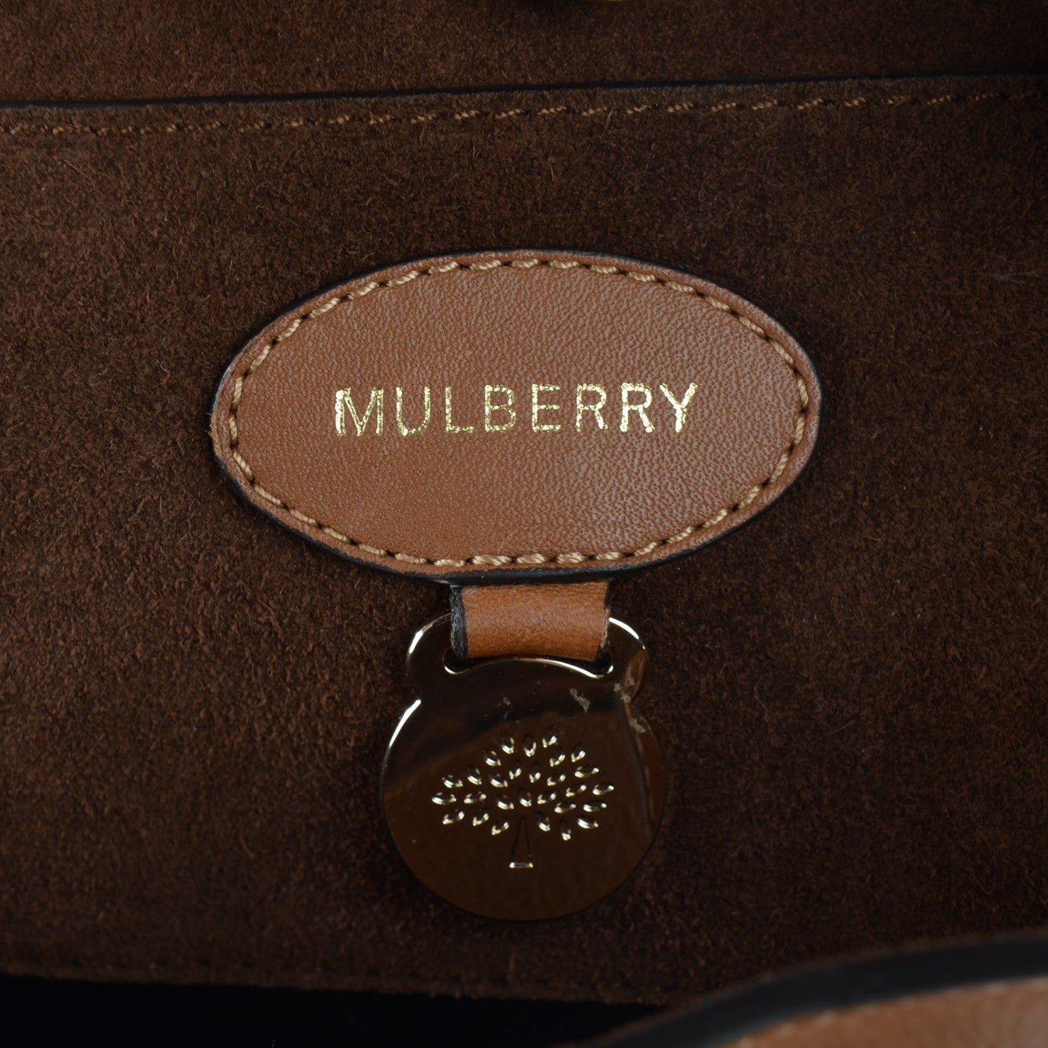 Mulberry Soft Matte Leather Cookie Bayswater Satchel Oak 10 of 12