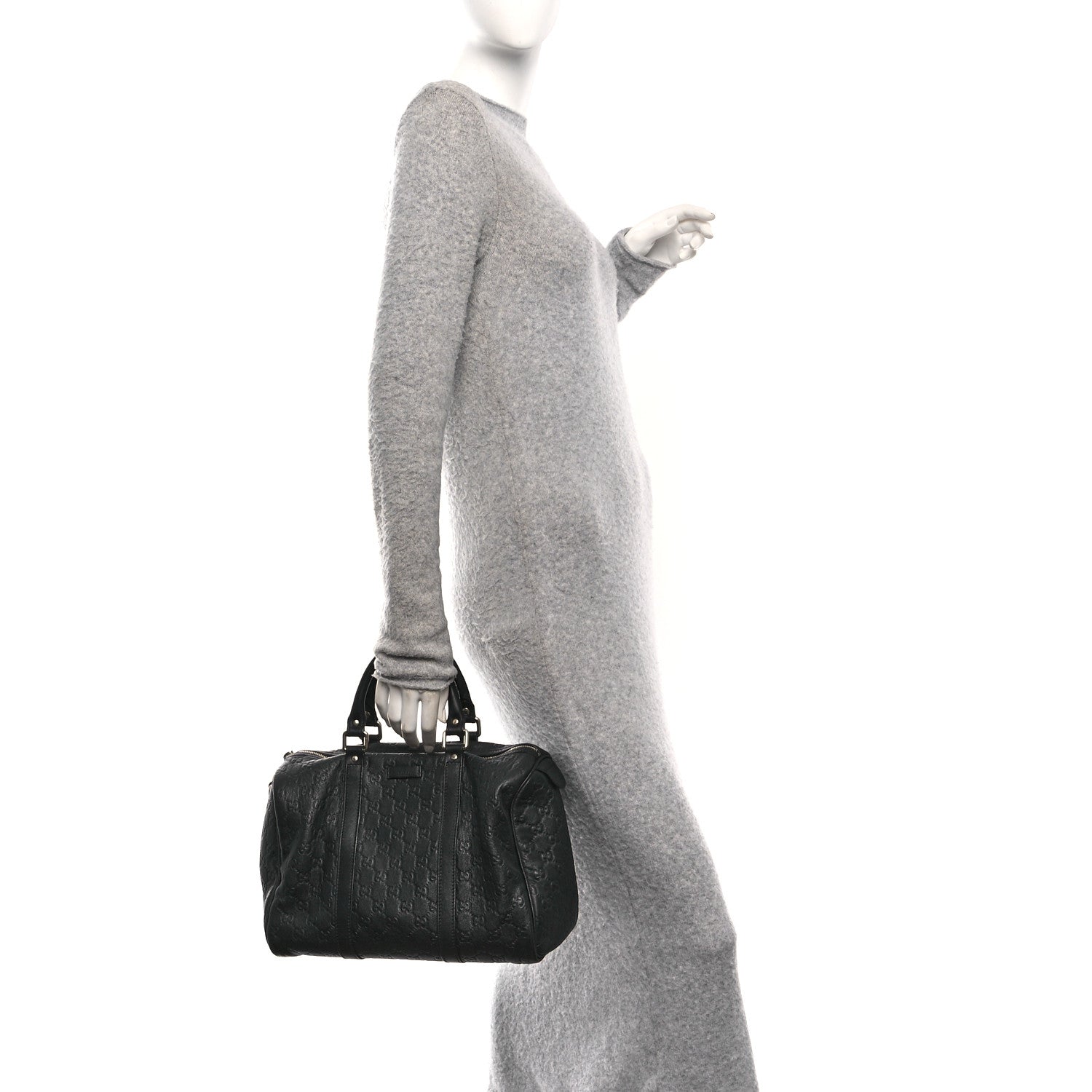 Gucci Guccissima Medium Joy Boston Black 2 of 10