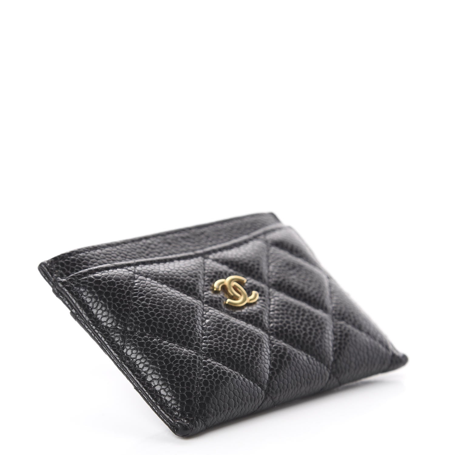 Chanel Caviar Quilted Card Holder Black 3 of 6
