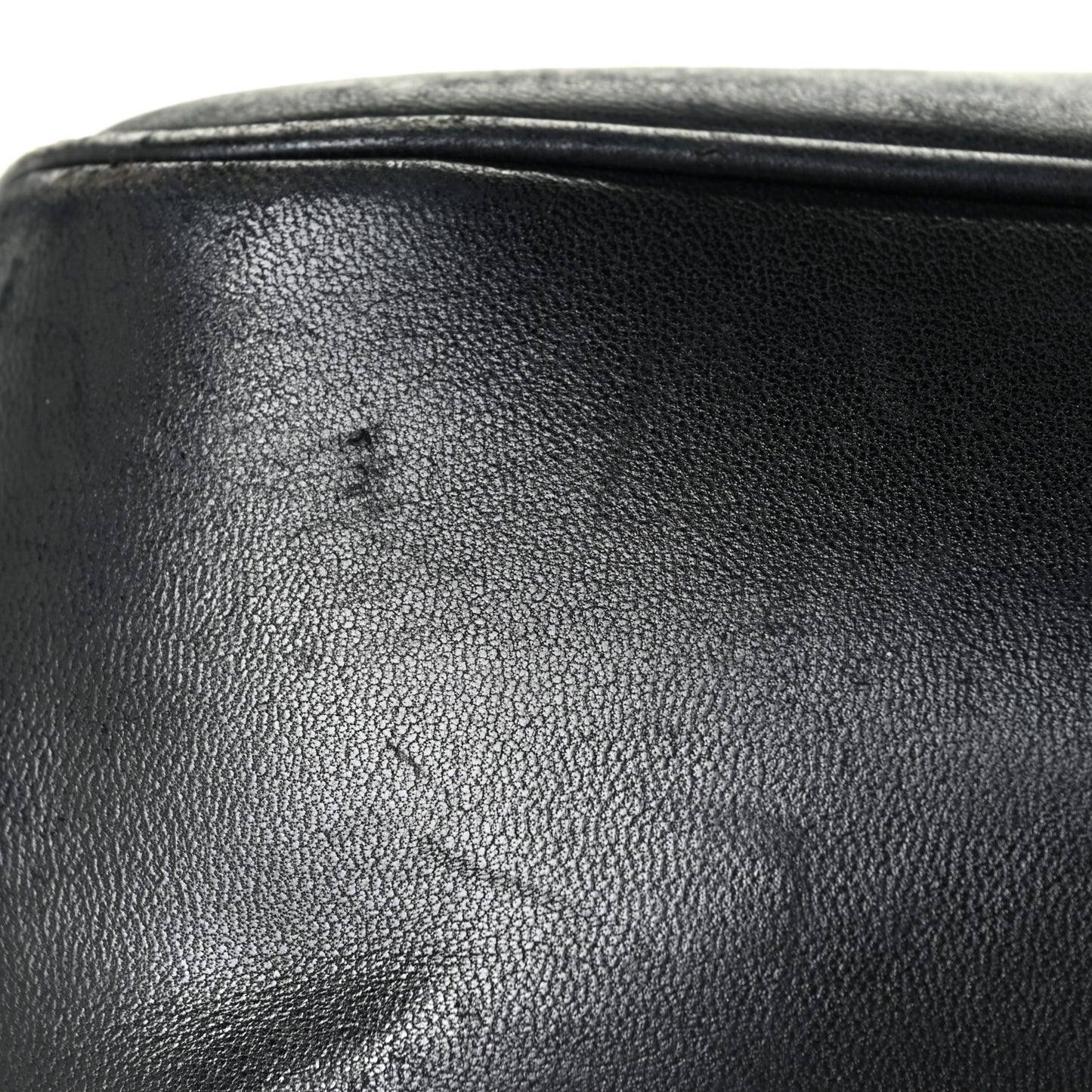 Lambskin CC Shopping Tote Black