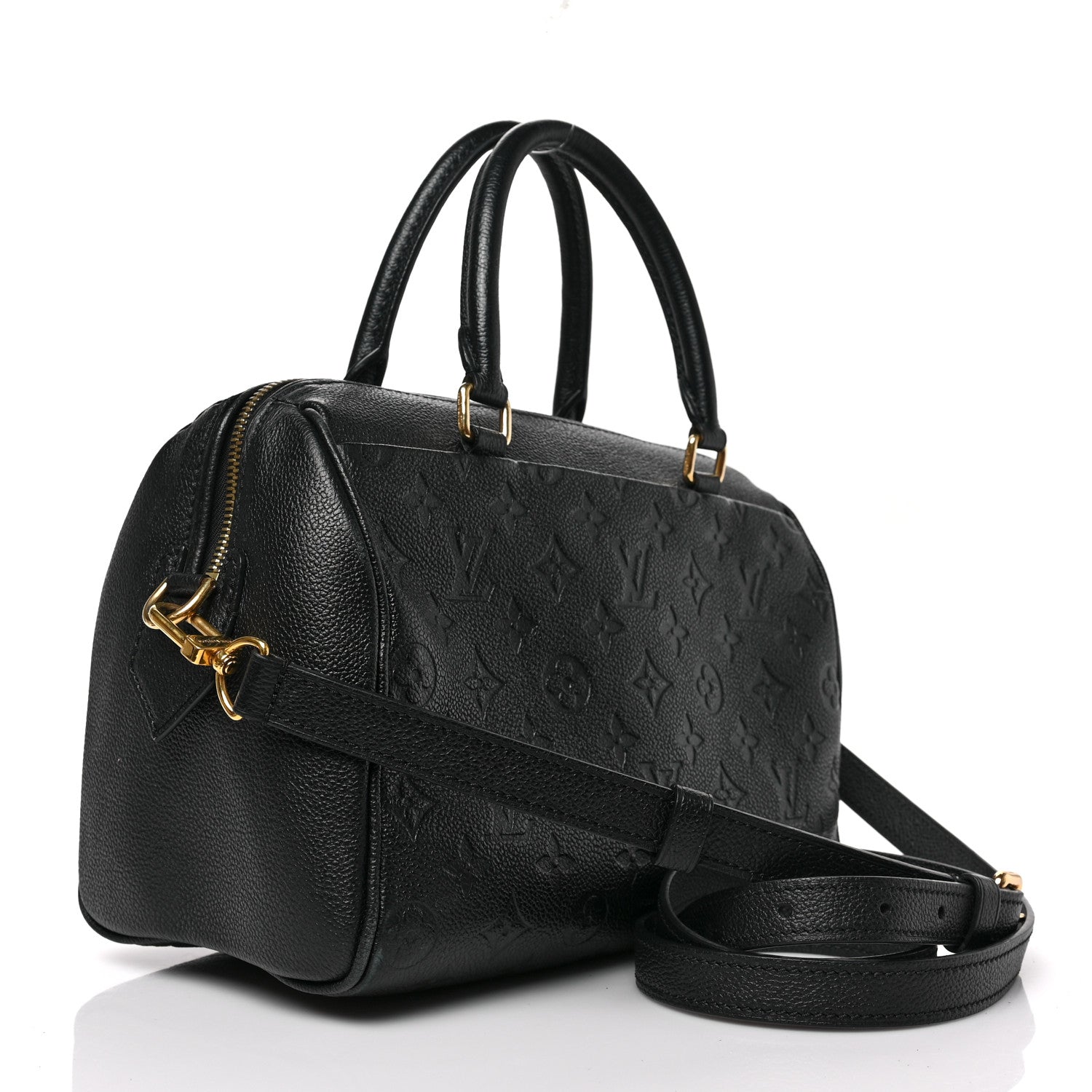 Louis Vuitton Empreinte Speedy Bandouliere 25 NM Black 3 of 9