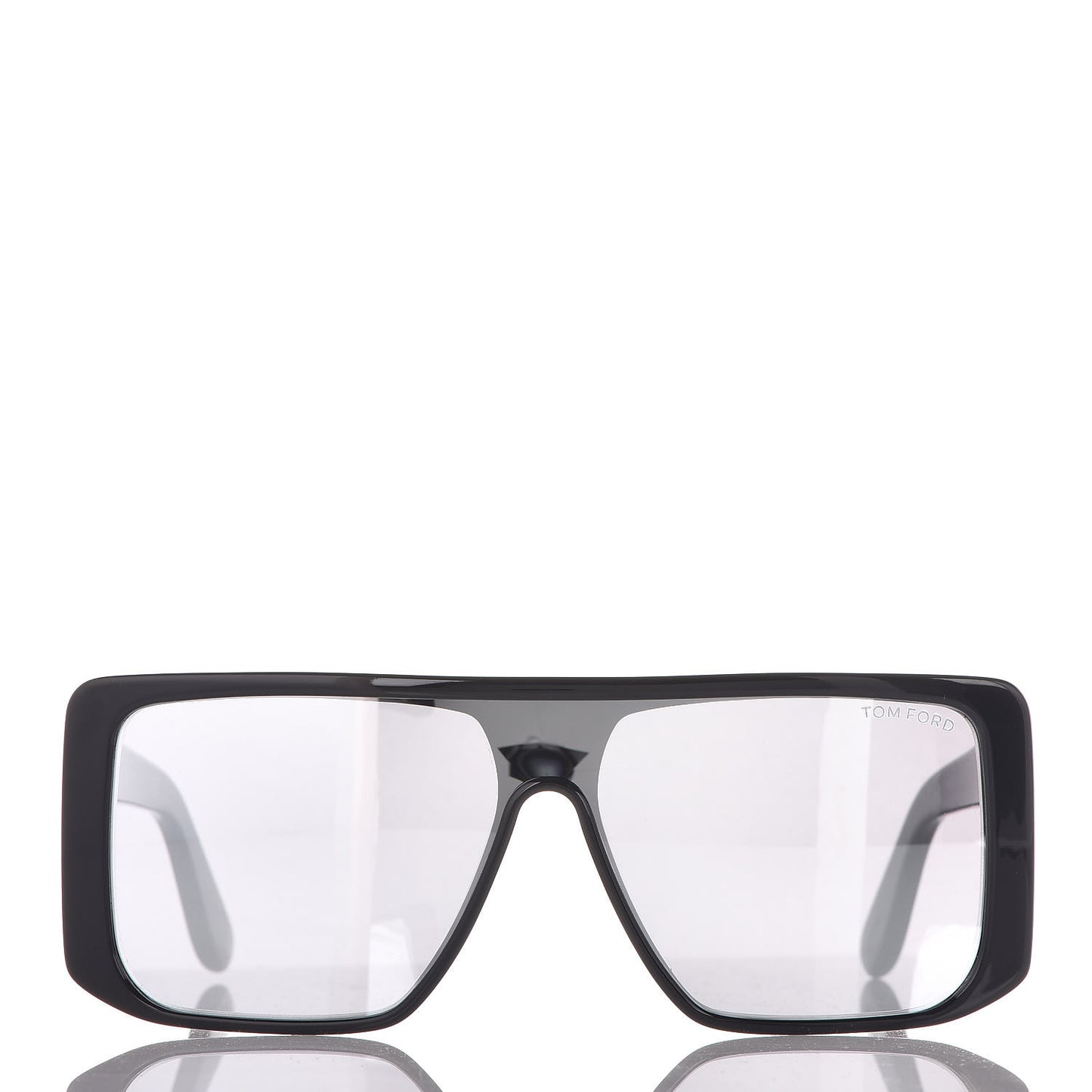 Square Atticus Sunglasses TF710 Black Smoke