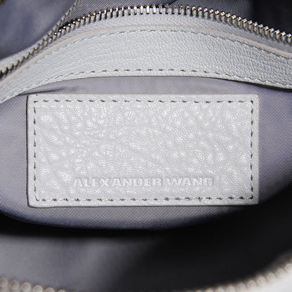 Alexander Wang Pebbled Lambskin Rocco Duffel White 6 of 6