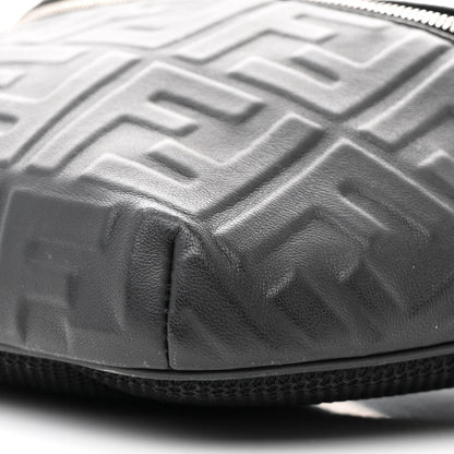 Fendi Nappa FF 1974 Embossed Belt Bag Black 10 of 15