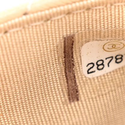 Chanel Tweed Lambskin Quilted Waist Bag With Coin Purse Beige 9 of 12