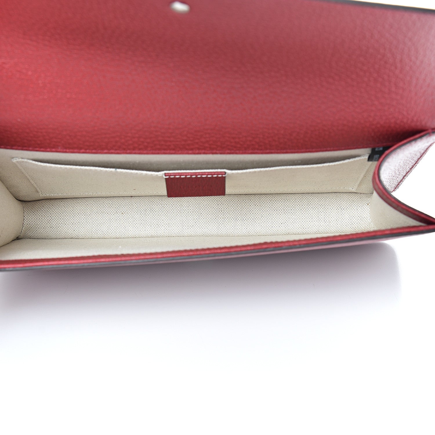 Gucci Grained Calfskin Dionysus Clutch Wristlet Red 4 of 8
